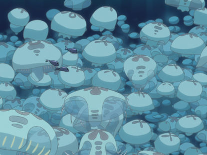 Szenenbild aus Studio Ghibli-Film Ponyo